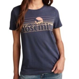 Lucky Brand Dark Blue Yosemite Short Sleeve Tee